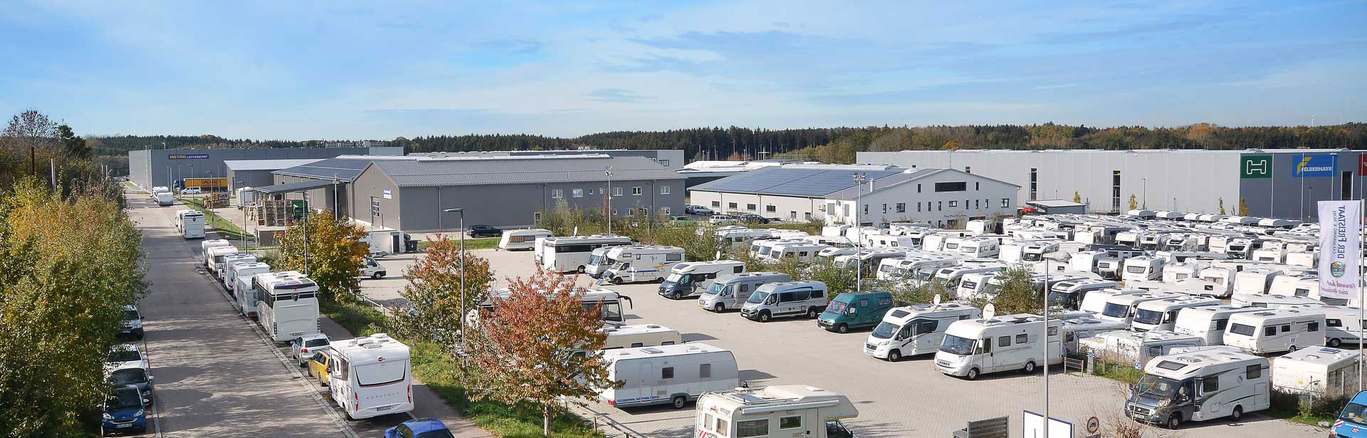 Parking lots at Der Freistaat Sulzemoos