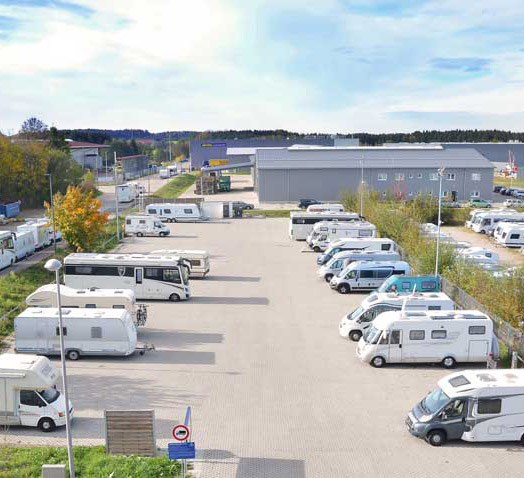 parking lots for motorhomes