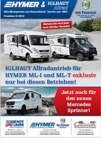 IGLHAUT Allradantrieb für Hymer ML-I und ML-T