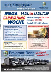 Caravaningmesse in Sulzemoos