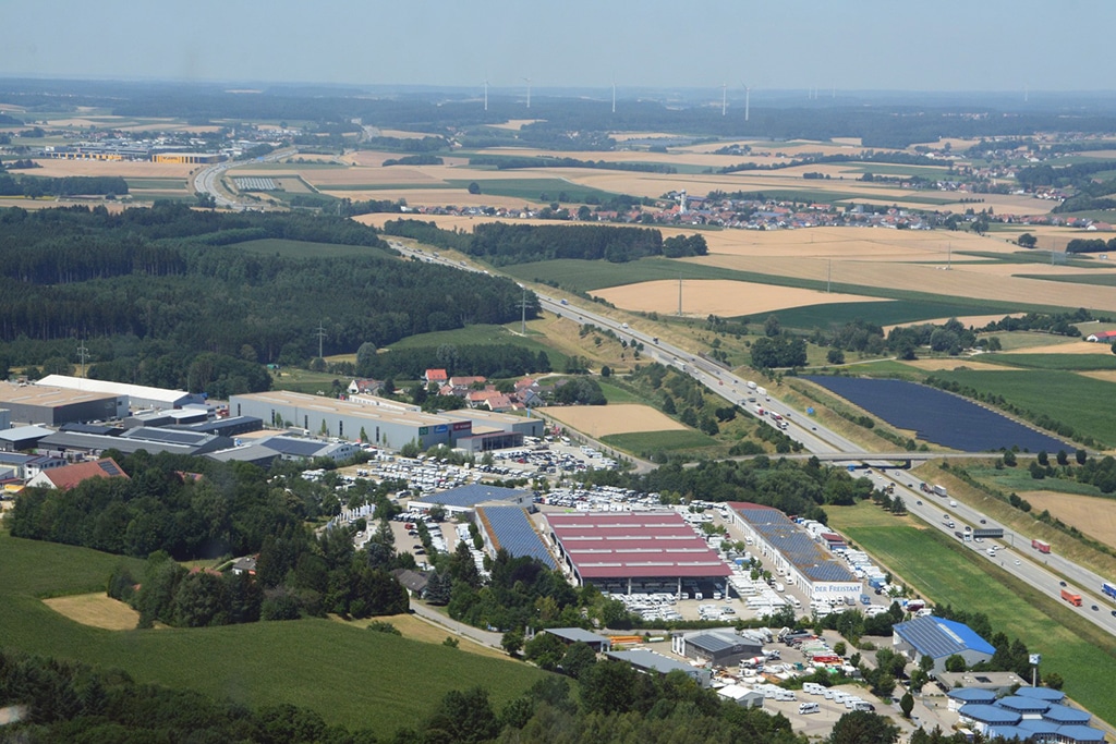 Der Freistaat Sulzemoos - Luftbild
