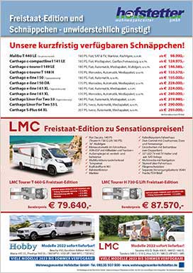 Messeflyer MEGA CARAVANING MESSE
