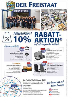 Messeflyer MEGA CARAVANING MESSE