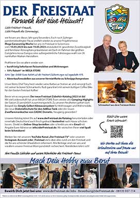 MCW-Mega-Caravaning-Woche-2023 im Freistaat Sulzemoos. Top-Angebote