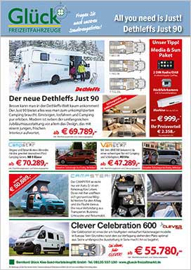 Messeflyer MEGA CARAVANING MESSE