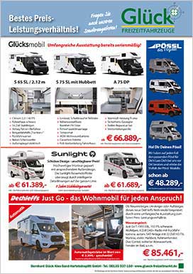 Messeflyer MEGA CARAVANING MESSE
