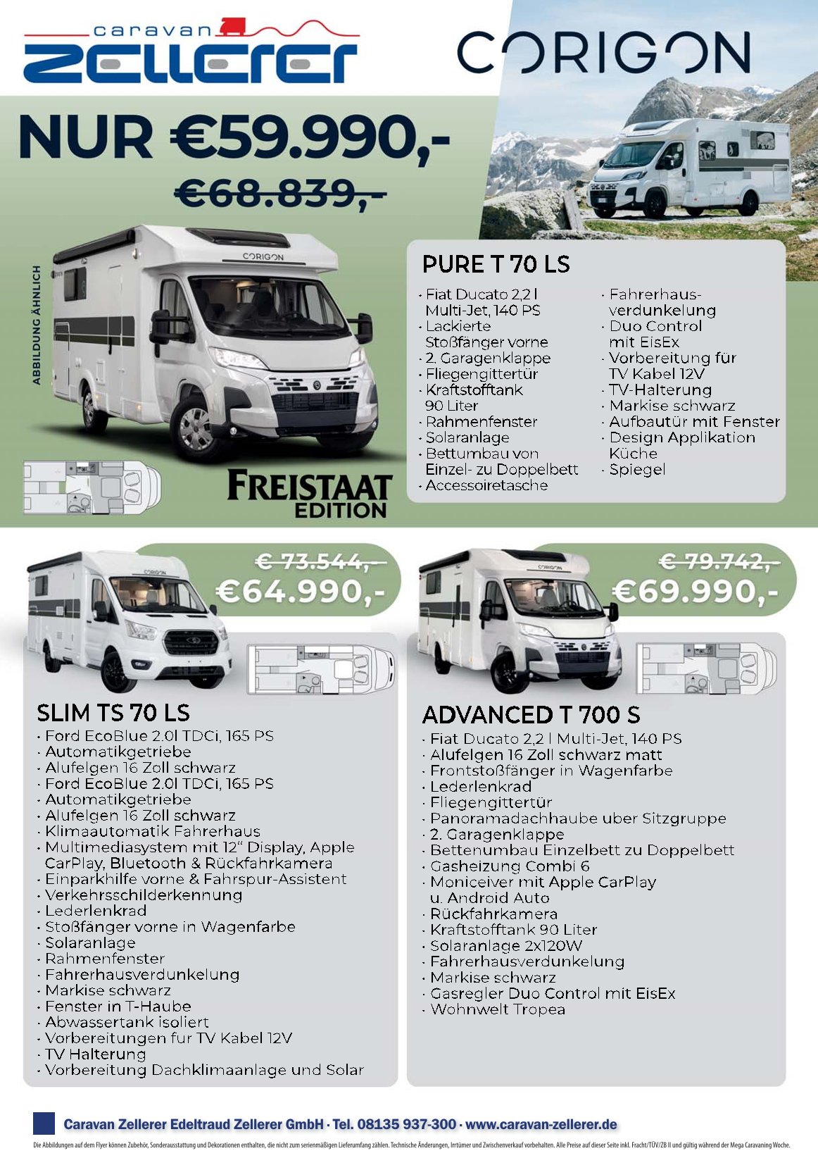 Wohnmobile gnstig kaufen - Abverkauf Vermietflotte - billiger geht nicht
